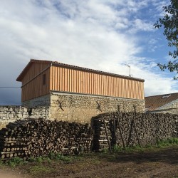 réhaussement - rénovation - charpente industrielle de type fermettes