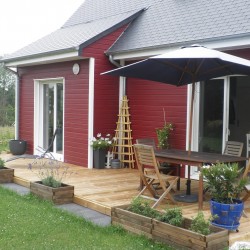 aménagement extérieur Terrasse bois