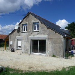 Après rénovation baie vitrée